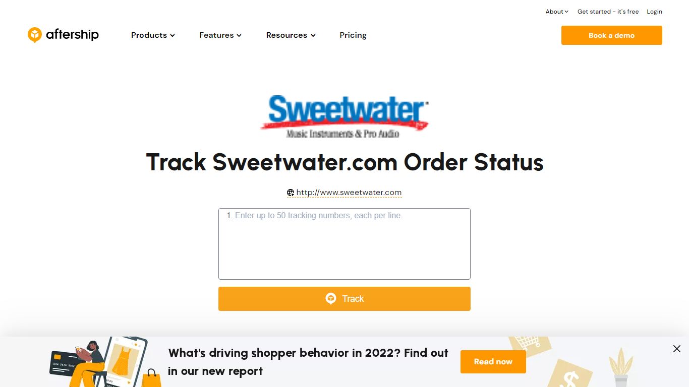 Track Your Sweetwater.com Order Status - AfterShip